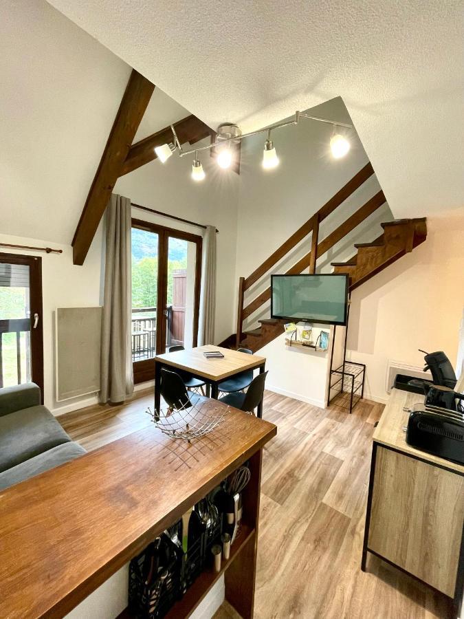 Duplex Du Pailhet, T3 Neuf, Vue Montagne, Parking, Navette Et 2 Velos A Disposition Gratuitement Bagnères-de-Luchon Dış mekan fotoğraf