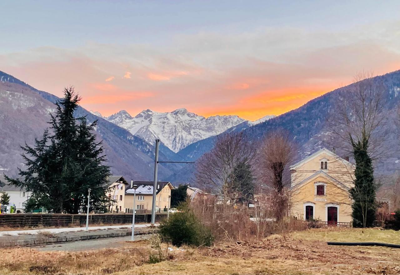 Duplex Du Pailhet, T3 Neuf, Vue Montagne, Parking, Navette Et 2 Velos A Disposition Gratuitement Bagnères-de-Luchon Dış mekan fotoğraf